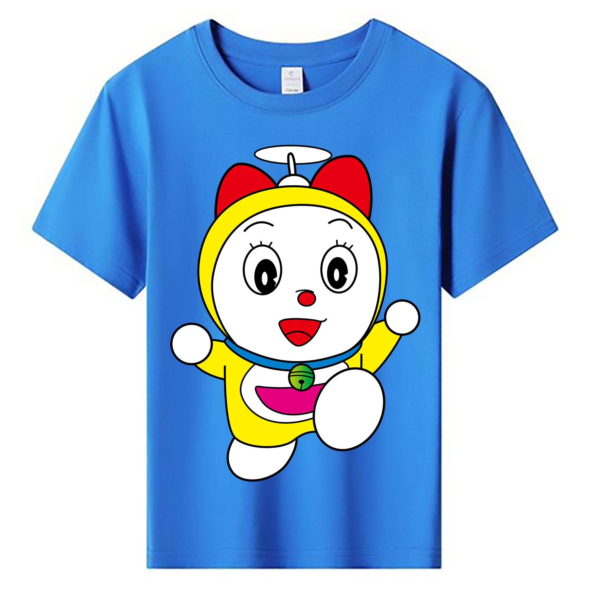 （画像用） ドラえもん ドラミ Doraemon Dorami 綿100％キッズTシャツ（フロントプリント）